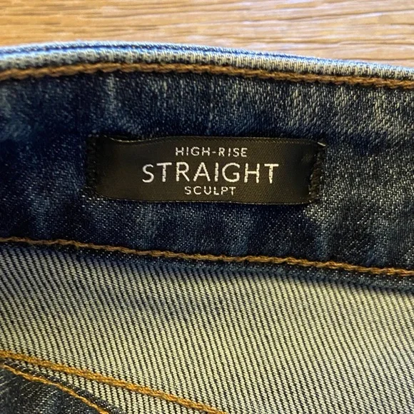 White House Black Market High Rise Blue Jeans - Picture 5 of 5